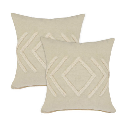 Textured Throw Pillow Set of 2