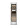 ZLINE Autograph 24 in. DuraSnow 100 Bottle Column Wine Cooler with Gold Accents