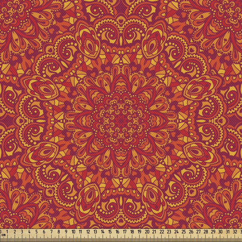 Tissu Ambesonne Mandala, l 36 po x L 58 po