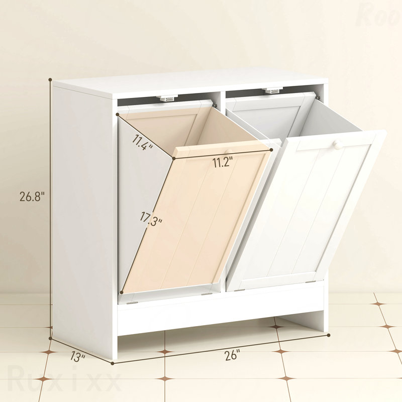 Armoire de rangement à linge dissimulée