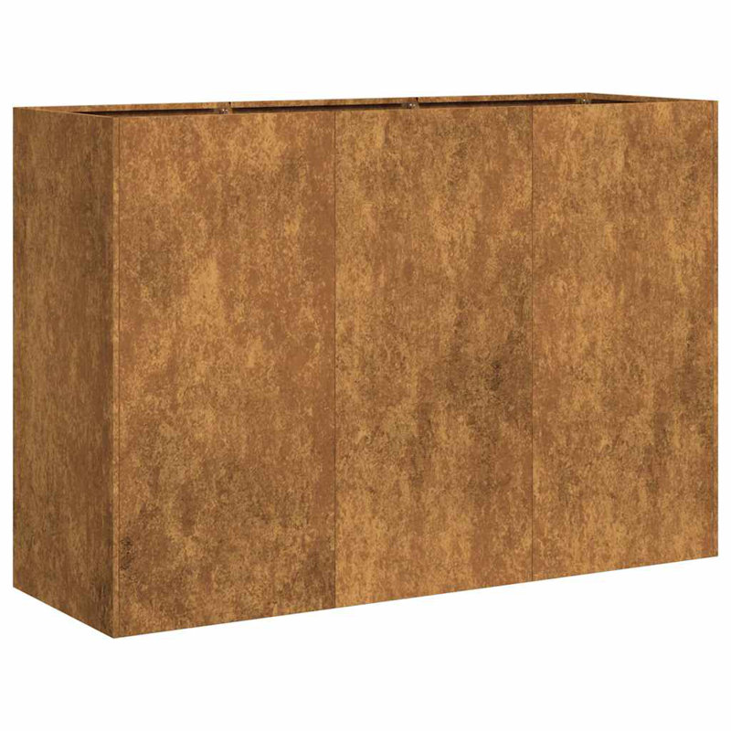 Grand pot à fleurs vidaXL, H 31,5 po x l 47,2 po x P 15,7 po