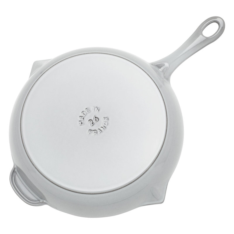 Staub Cast Iron 10-inch Fry Pan, Graphite Gray, 12"