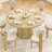 43.3'' Round Pedestal Dining Table-2129888154