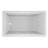 Solna™ Salon Illumatherapy Whisper 60" x 42" Drop in Combination Bathtub-40093993