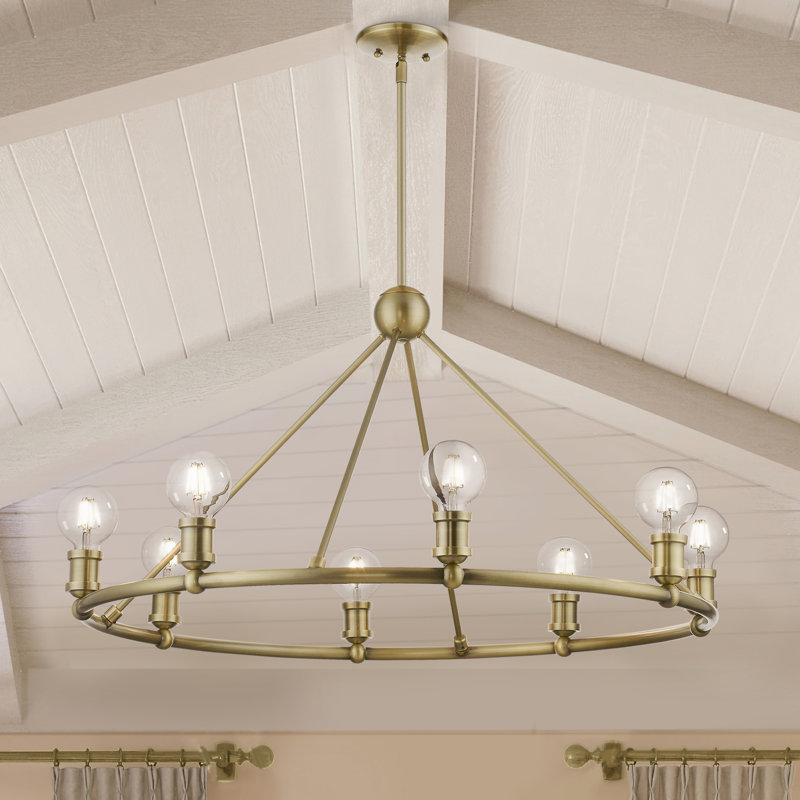 Lustre Grogan, Laiton antique