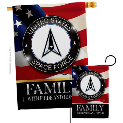 Double Sided 40'' H x 28'' W Polyester House Flag