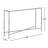 Evelynn 48'' Console Table-273548390-270628733