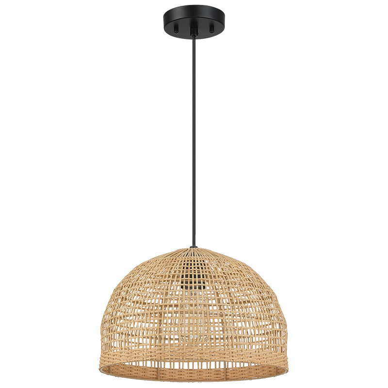 Luminaire suspendu en forme de dôme à 1 lumière Neill