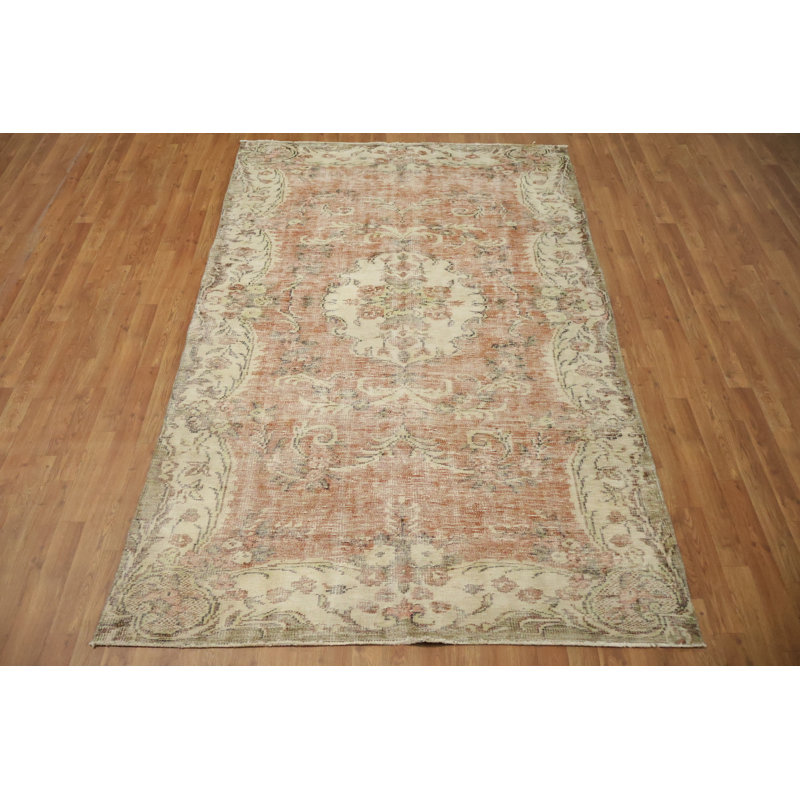 Tapis rétro vieilli 6 x 9