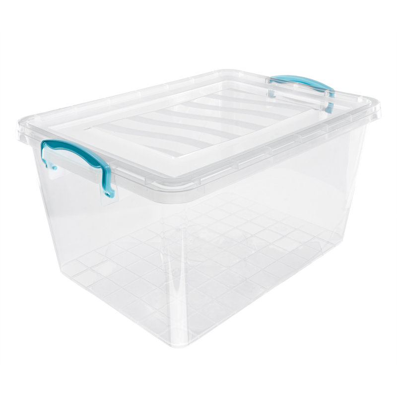 Rebrilliant Plastic Decorative Bin, 25cm H x 35cm W x 50cm D