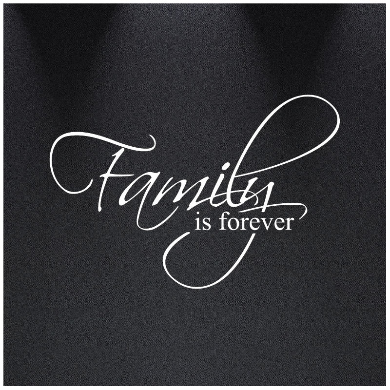 Text & Numbers Non-Wall Damaging Wall Decal, White