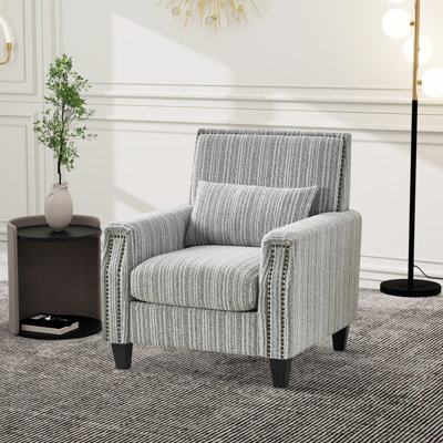 32.4" W Upholstered Accent Armchair