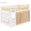 Lits superposés avec rangement, entièrement en bois MDF, style moderne et gain de place.-252556538