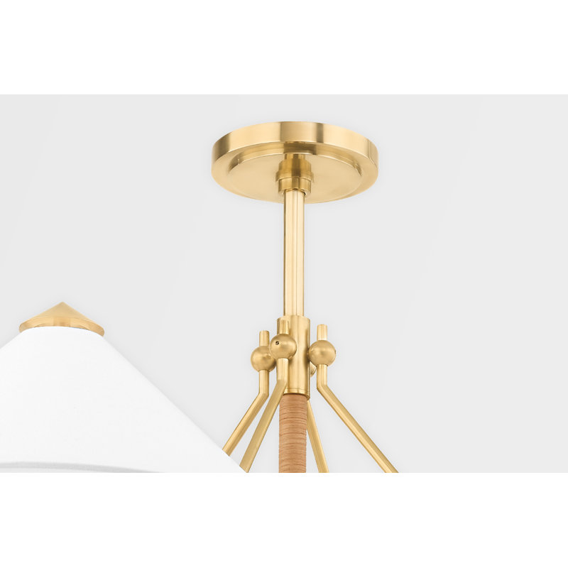 Williamsburg 8 Light Chandelier - Aged Brass
