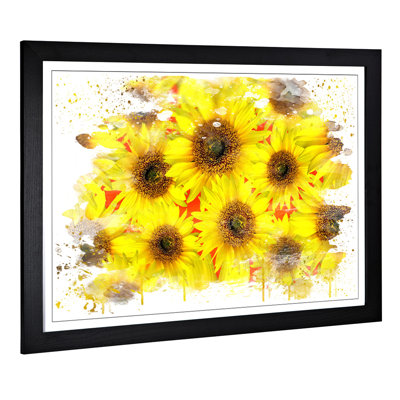 Flower Yellow Sunflowers - Wall Art