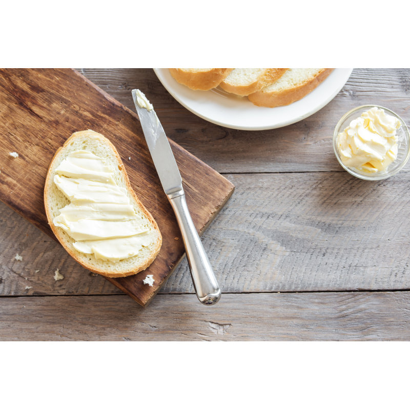 Butter And Bread - Wrapped Canvas Print, 20cm H x 30cm W x 3.8cm D