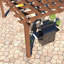 10 pi. X 14 pi Pergola en bois massif-124199222