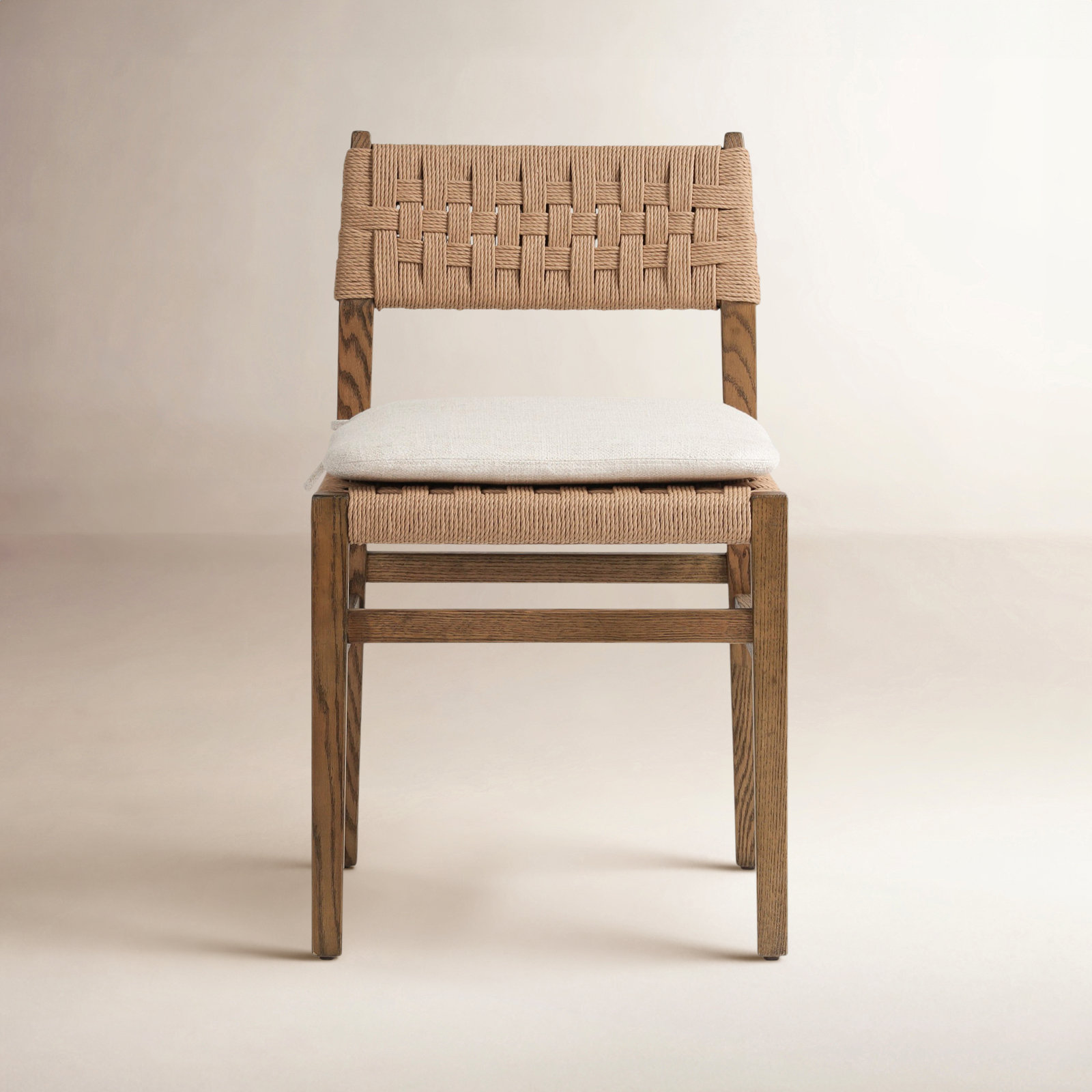 Mallory Dining Chair, Toasted Oak