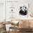Brampt Bear Head Black And White-108549552