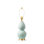 Shandy Lamp With Shade 16-Inch White Linen, With Gold