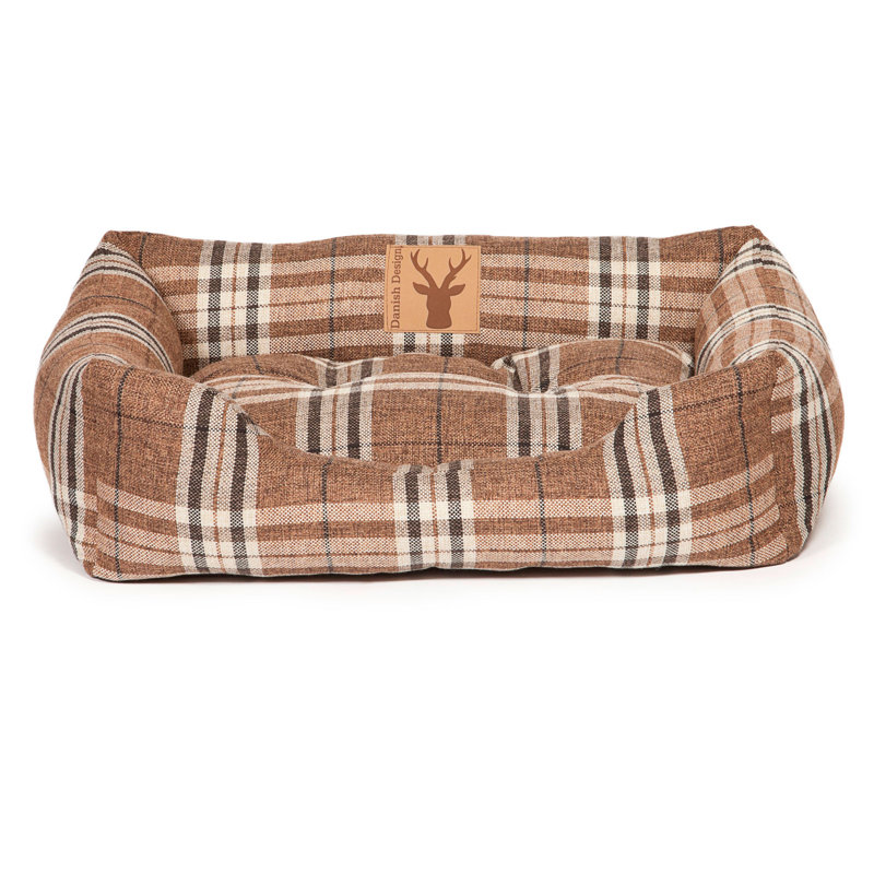 Newton Geometric Pet Bed, 45 cm W