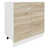 White/Sonoma oak selected