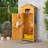 6 ft. W x 2 ft. D Solid Wood Vertical Tool Shed
