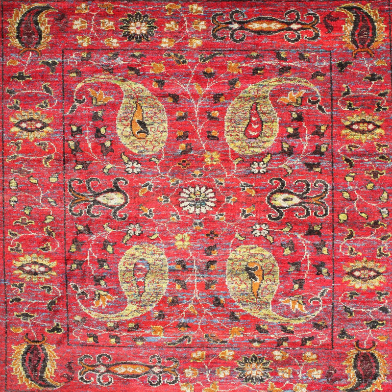 Eastertown Oriental Indoor Rug, Round 4'