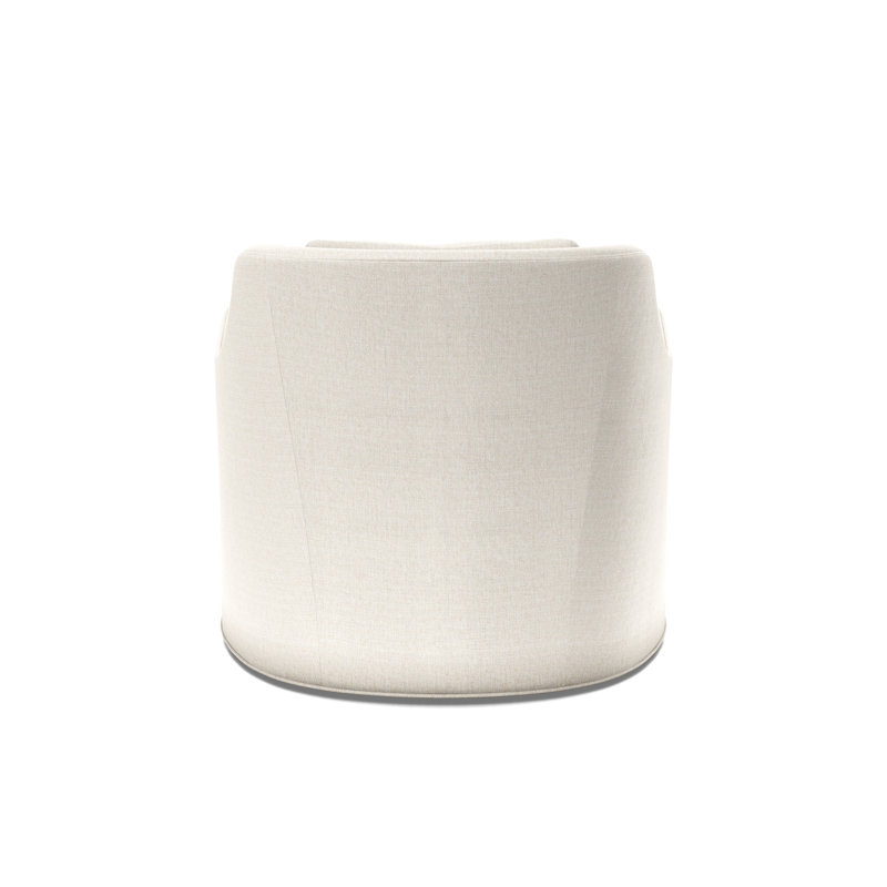 Arcadia Sculpted Arm Swivel Rocker, Dresden Cloud
