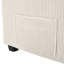 Canapé-lit avec matelas pleine grandeur 72,8 po Corduroy-1815825501
