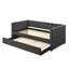 Lit de jour en tissu gris Romona-788335062-788335064