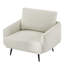 Fauteuil d'appoint à accoudoirs simples Chrisester Widest-108357693