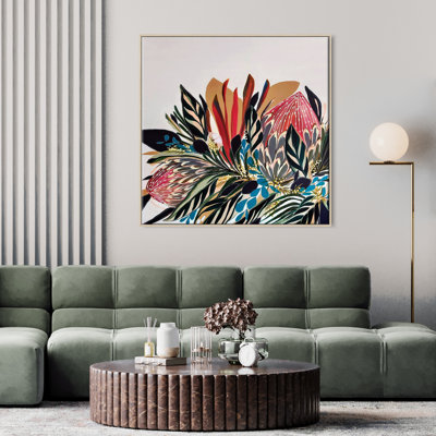 You Make Me Smile by Amanda Skye-Mulder - Print on Canvas