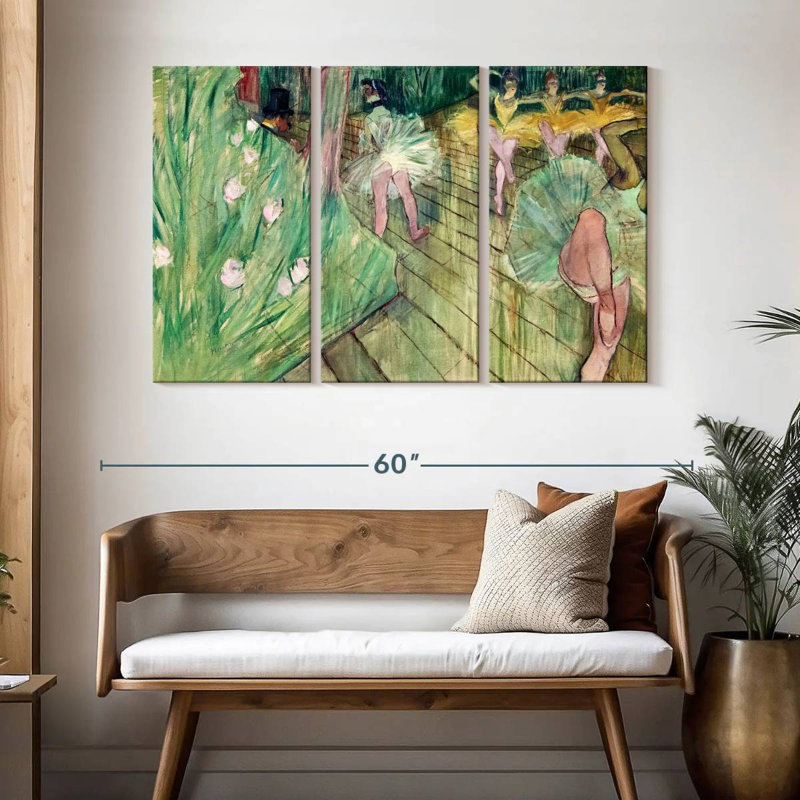 Enn Ballet Scene, 32" H x 50" W