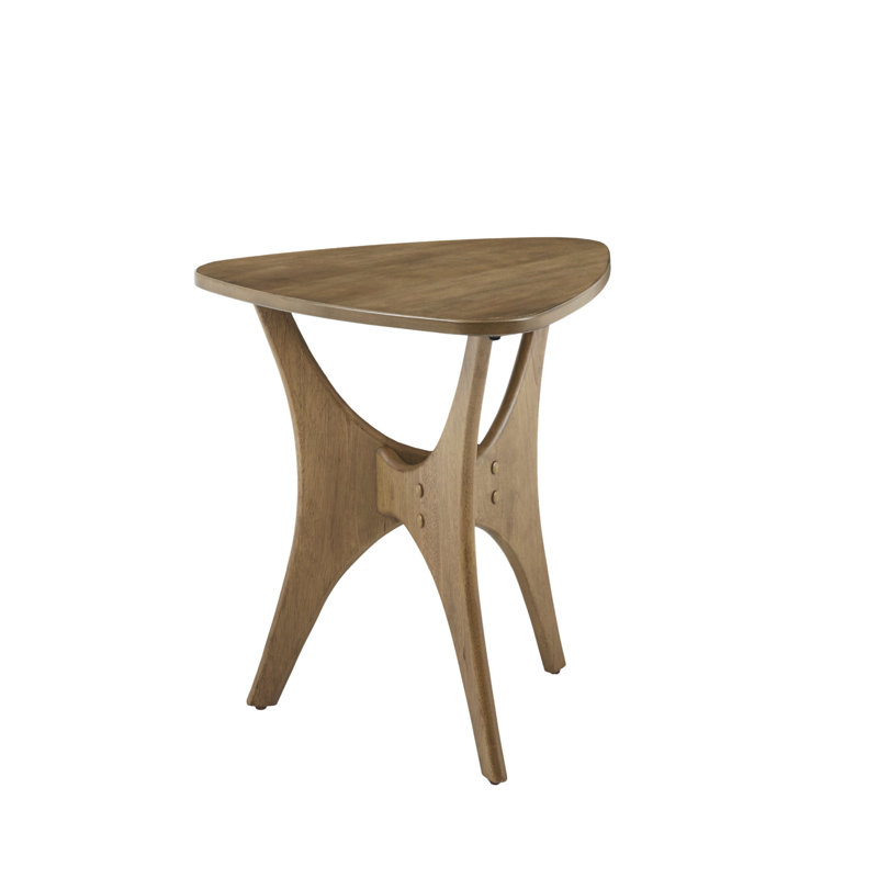 Table de bout en bois Fresca, Marron clair