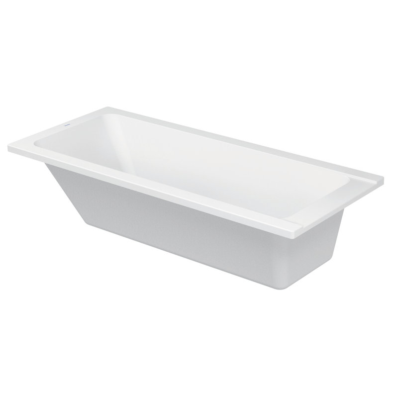 Baignoire de trempage en acrylique Duravit D-Code 67 po x 30 po