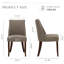 Parsons Upholstered Dining Chair Solid Wood Side Chair - Comfort & Style for Modern Homes-1743351662-1721581498