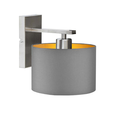 Atline Steel Armed Sconce