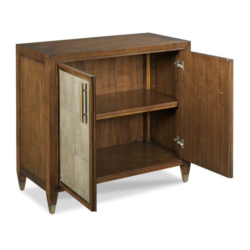 Edouard Solid Wood Accent Cabinet