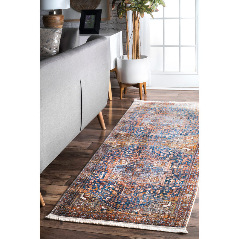 Callier Oriental Area Rug, Runner 76 x 244cm