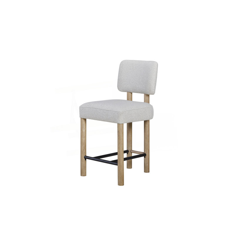 Tabouret de comptoir rembourré (ensemble de 2)