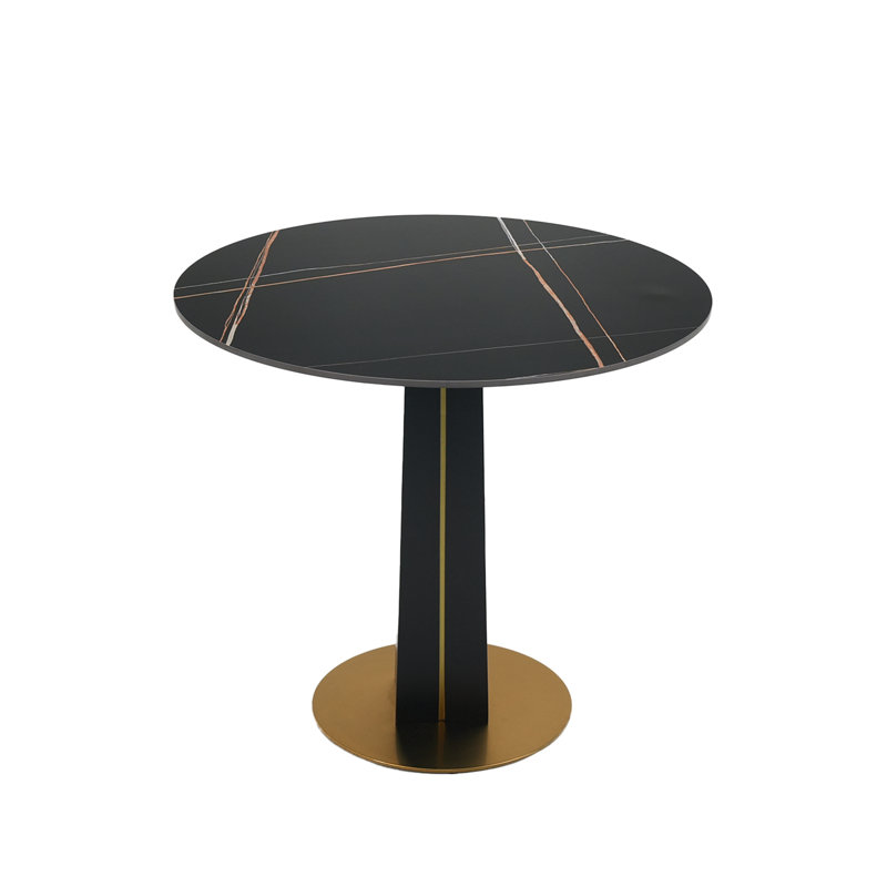 Table de ronde ronde Modern Modern, Black