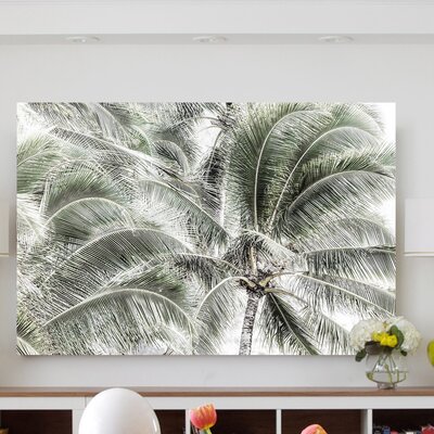 Tropical Trees' by Morgan J Hartley Painting Print on Wrapped Canvas -  Marmont Hill, MH-MORHAR-100-C-36