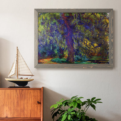 «Weeping Willow 1», reproduction d'art sur toile encadrée 1