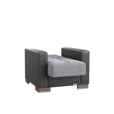 Fauteuil convertible en polyester rembourré Primenest Nimbusflow