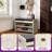 6 Pair PU Shoe Bench With Handle-619863628