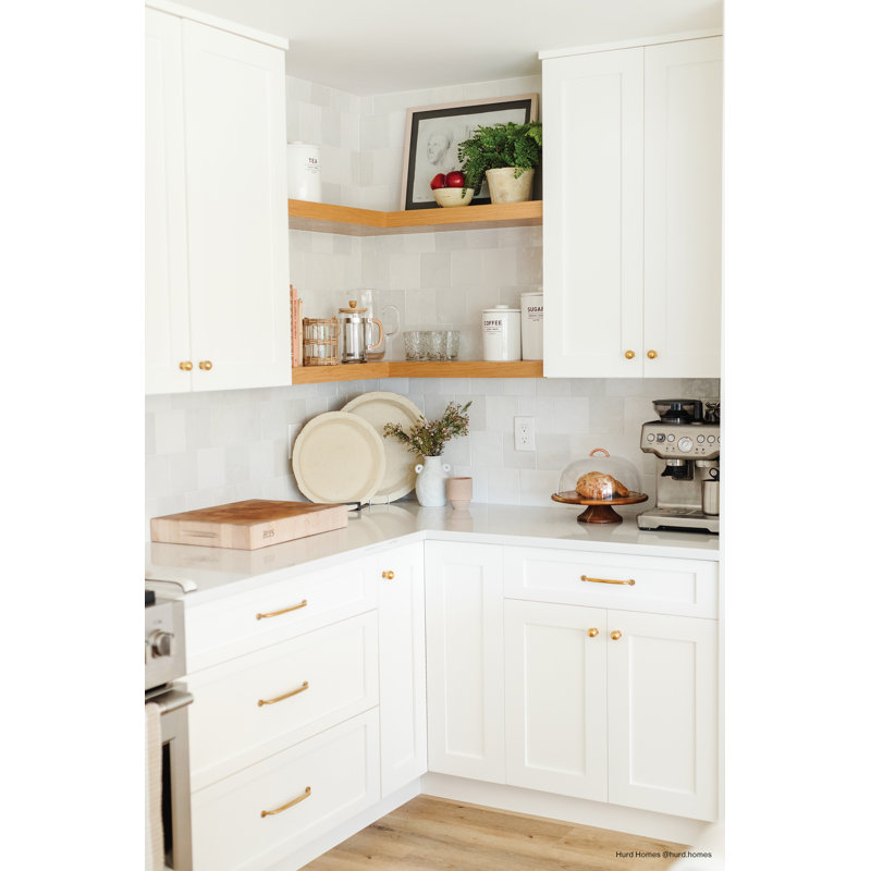 Cloe 5" x 5" Ceramic Tile, White