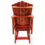 Fauteuil oscillant à hauteur de balcon Cedar Grove Adirondack