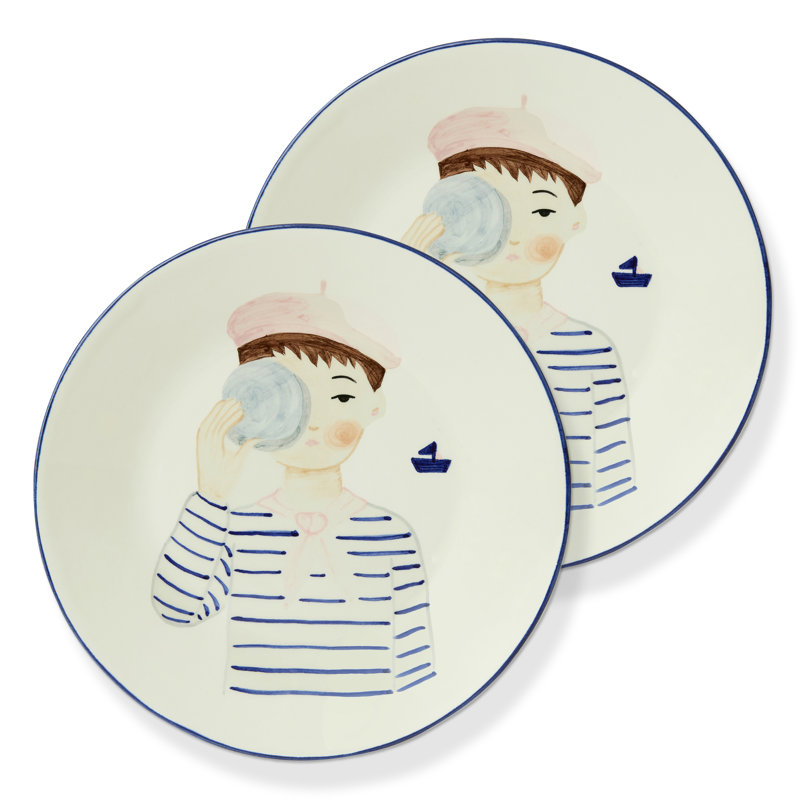 Ammadas Handpainted Louise Plate