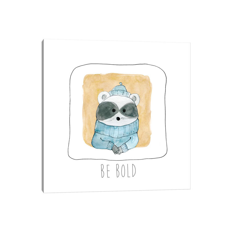 Be Bold by Carol Robinson - Wrapped Canvas Print, 45.72 cm H x 45.72 cm W x 3.175 cm D